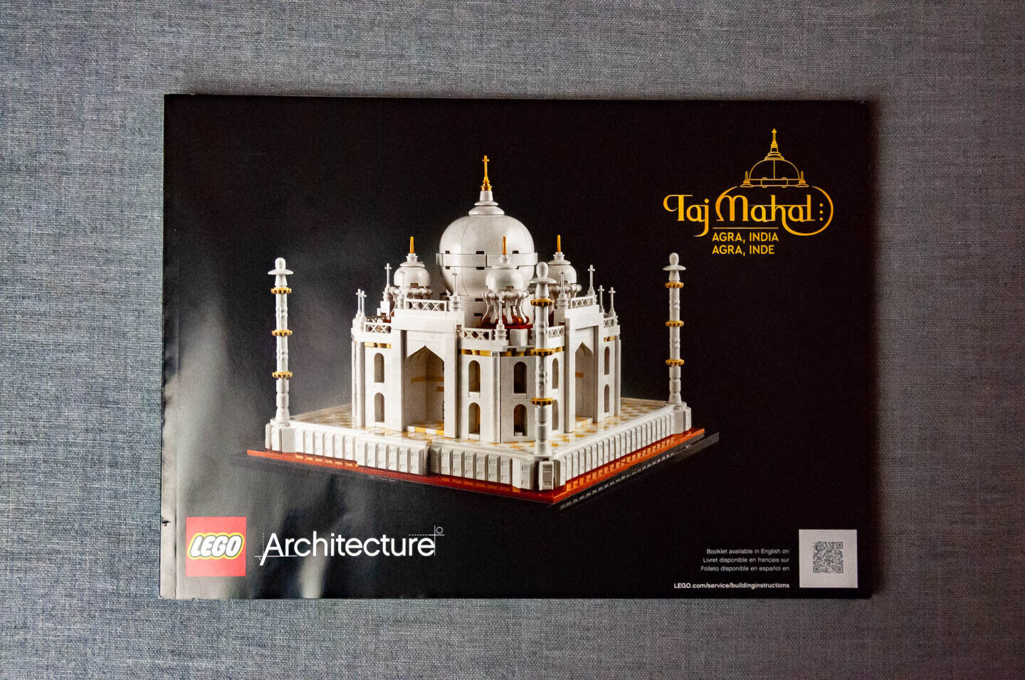 LEGO Taj Mahal Building -Instructions **Manual Only** - Architecture Set 21056 - StudBee